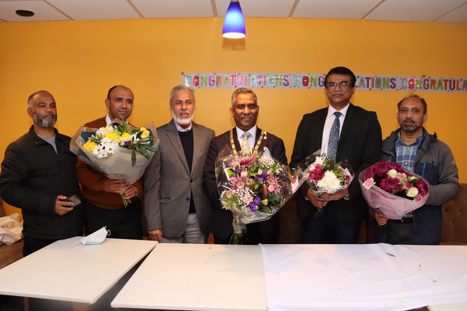 Celebrating the first ever Mayor of Bangladeshi origin in Milton Keynes